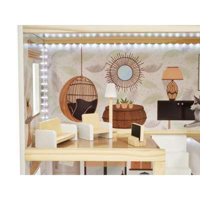 LULILO dollhouse wooden apartment Icon boho