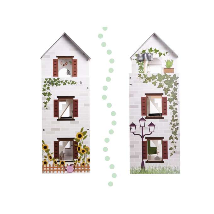 LULILO dollhouse wooden apartment Icon boho