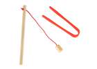 Montessori bee bee magnet wooden fishing game 5
