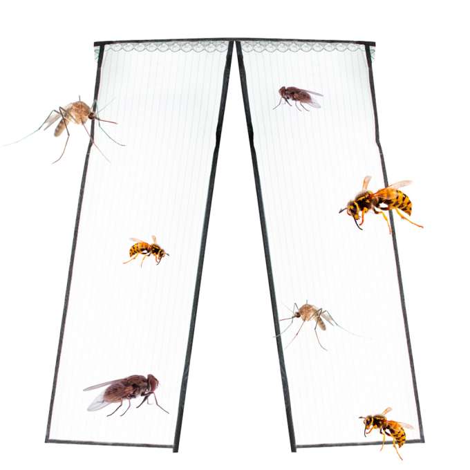 Mosquito net magnetic door net 110x220cm