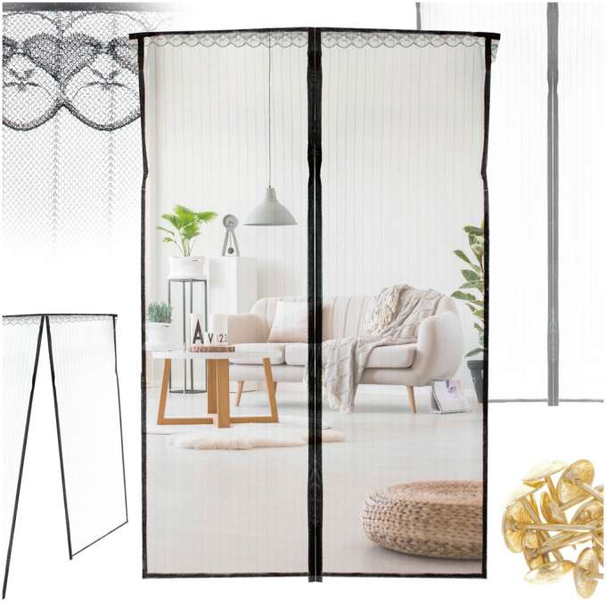 Mosquito net magnetic door net 85x210cm