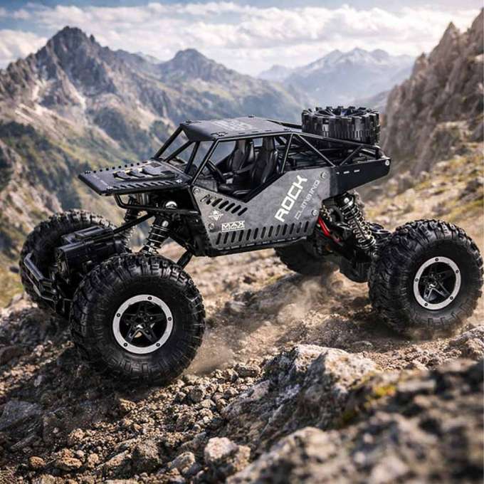 RC Rock Crawler 4x4 car LHC012 auto 2-in-1 black
