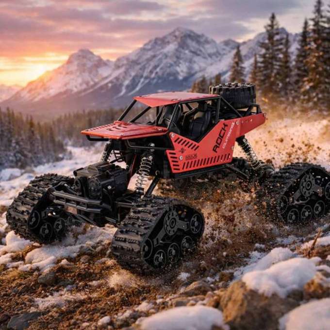 RC Rock Crawler 4x4 car LHC012 auto 2-in-1 red