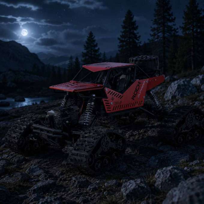 RC Rock Crawler 4x4 car LHC012 auto 2-in-1 red