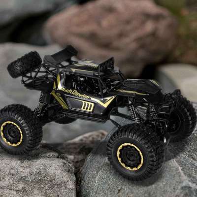 Samochód zdalnie sterowany 2,4GHz 1:8 51cm metal czarny