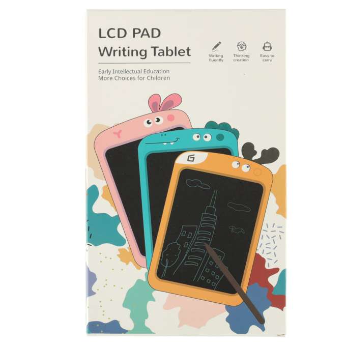 Tablet graficzny do rysowania dla dzieci znikopis tablica ekran LCD 8,5' królik róż