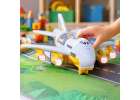 Transporter aircraft + 6 cars construction vehicles side/front 13