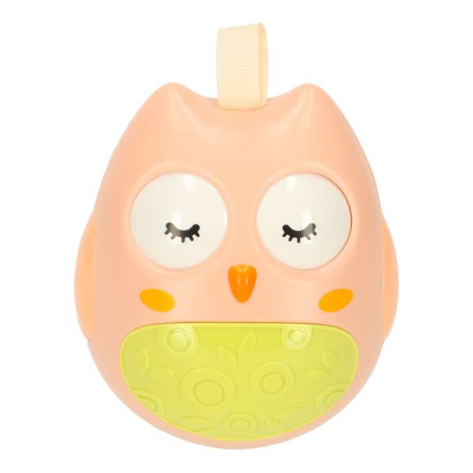 Wańka wstańka owl sensory sway pink