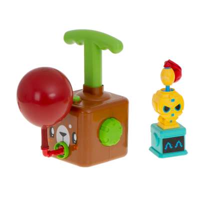 Aerodynamic car teddy bear balloon launcher