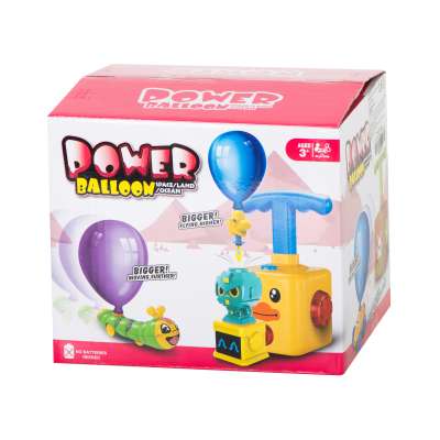 Aerodynamic car teddy bear balloon launcher