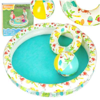 BESTWAY 51124 Pool ball circle wading pool 122cm