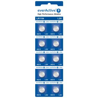 Bateria everActive Alkaline G13 LR1154 blister 10s