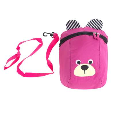 Children's nursery backpack teddy bear pink