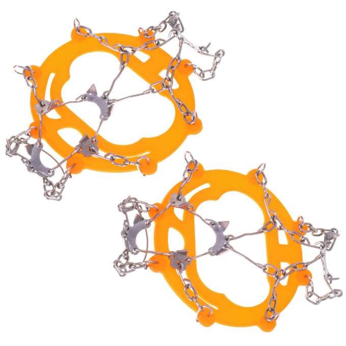 Crampons for hiking boots with spikes chains cover size 39-45
