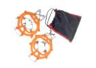 Crampons for hiking boots with spikes chains cover size 39-45 8