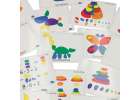 Creative pebbles colorful montessori puzzle 8