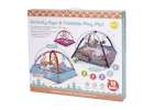 Educational Mat Playpen Pool with balls pink 8