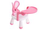 Feeding and play table chair pink 7