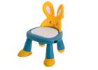 Feeding and play table chair yellow and blue 8