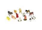 Figurines farm animals set cow horse 12pcs 5