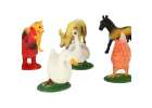 Figurines farm animals set cow horse 12pcs 7