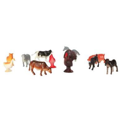 Figurines sea animals wild homestead dinosaurs set mix 48pcs