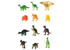 Figurki zwierzęta morskie dzikie zagrodowe dinozaury zestaw mix 48sztuk 6