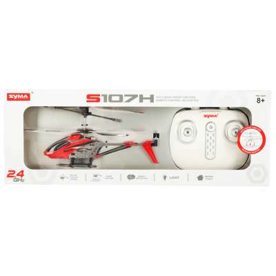 Helikopter RC SYMA S107H 2.4GHz RTF czerwony