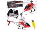 Helikopter zdalnie sterowany na pilota RC SYMA S107G czerwony 1