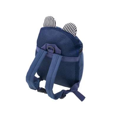 Kindergarten backpack children's backpack teddy bear navy blue