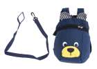 Kindergarten backpack children's backpack teddy bear navy blue 4