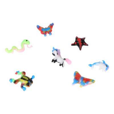 Klej żel kryształowy 3D crystal glue kreatywny zestaw w wiaderku 26el.