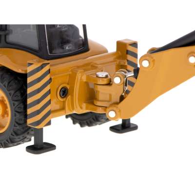 Koparka ładowarka spychacz z łyżką model z metalu Die-Cast H-toys 1:50
