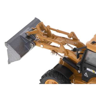 Koparka ładowarka spychacz z łyżką model z metalu Die-Cast H-toys 1:50