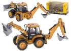 Koparka ładowarka spychacz z łyżką model z metalu Die-Cast H-toys 1704 1:50 1