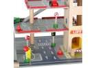 LULILO wooden car park BENINO double-decker urban garage 15