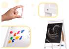 Magnetic chalkboard + magnets white XXL 3
