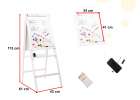 Magnetic chalkboard + magnets white XXL 4