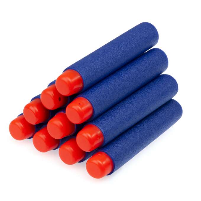 NERF launcher arrows 10pcs 7.2cm