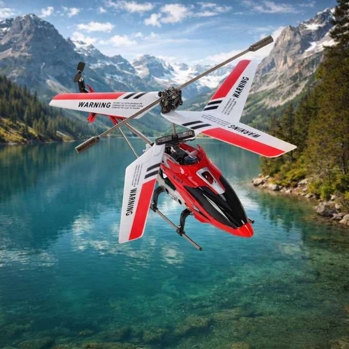 SYMA S107G RC helicopter red
