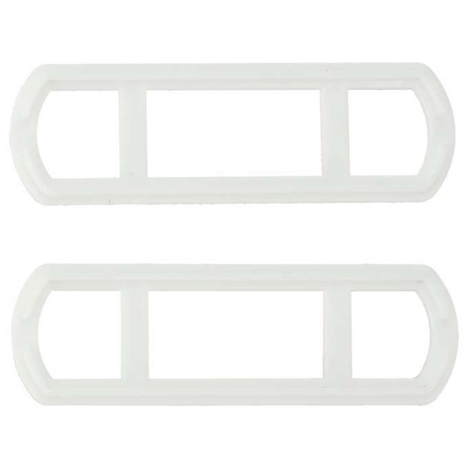 Security window lock white 2pcs