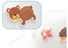 Bath toy foam animals 5
