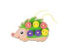 Educational set for learning to sew buttons hedgehog 4