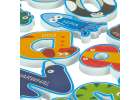 Foam letters numbers bath toy 3