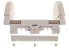 Head and neck adjustable car headrest beige 3