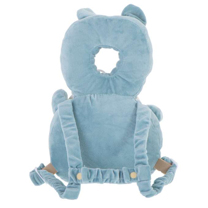 Head protection cushion for learning to walk backpack fall safety bat