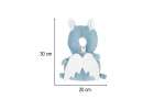 Head protection cushion for learning to walk backpack fall safety bat 6