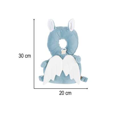 Head protection cushion for learning to walk backpack fall safety bat