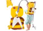 Head protection cushion for learning to walk backpack fall safety bee 1