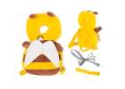 Head protection cushion for learning to walk backpack fall safety bee 3